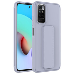 Xiaomi Redmi Note 11S Global Case Zore Qstand Cover Grey