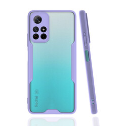 Xiaomi Redmi Note 11T Case Zore Parfe Cover Purple