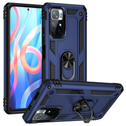 Xiaomi Redmi Note 11T Case Zore Vega Cover Blue