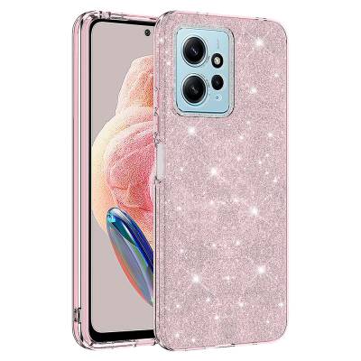 Xiaomi Redmi Note 12 4G Case Zore Shining Silicone Pink