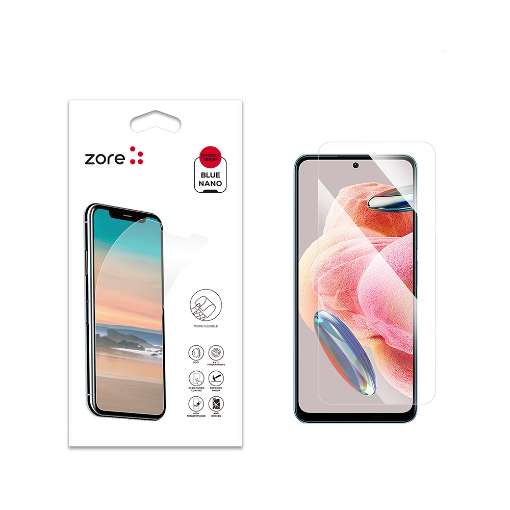 Xiaomi Redmi Note 12 4G Zore Blue Nano Screen Protector - 1 Xiaomi Redmi Note 12 4G Zore Blue Nano Screen Protector - 1