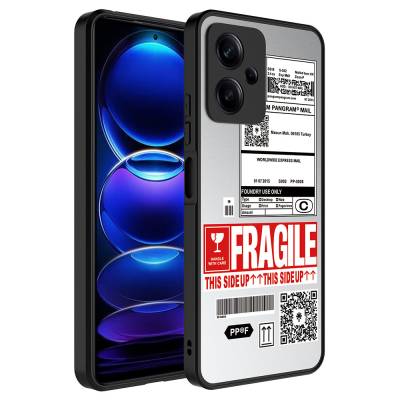 Xiaomi Redmi Note 12 5G Case with Mirror Pattern Camera Protection Glossy Zore Mirror Cover Fragile