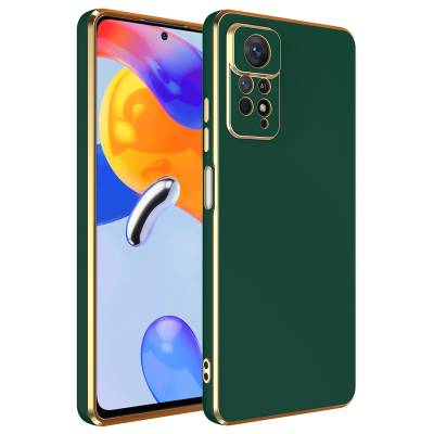 Xiaomi Redmi Note 12 Pro 4G Case Zore Bark Cover Dark Green