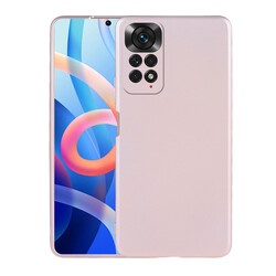 Xiaomi Redmi Note 12 Pro 4G Case Zore Premier Silicone Cover Rose Gold