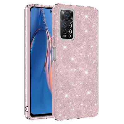 Xiaomi Redmi Note 12 Pro 4G Case Zore Shining Silicone Pink