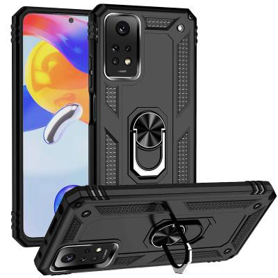 Xiaomi Redmi Note 12 Pro 4G Case Zore Vega Cover Black