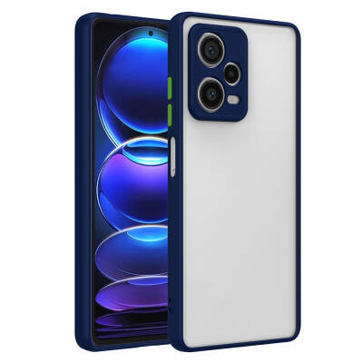 Xiaomi Redmi Note 12 Pro Plus 5G Case Zore Hux Cover Navy blue