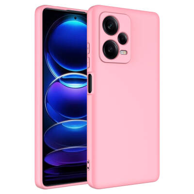 Xiaomi Redmi Note 12 Pro Plus 5G Case Zore Mara Lansman Cover Pink