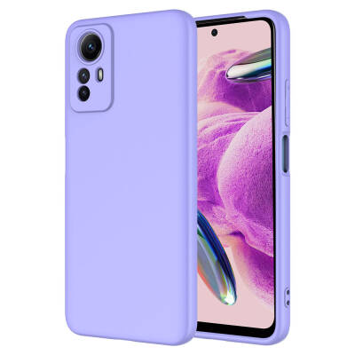 Xiaomi Redmi Note 12S Case Zore Mara Lansman Cover Lila