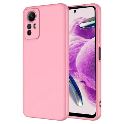 Xiaomi Redmi Note 12S Case Zore Mara Lansman Cover Pink