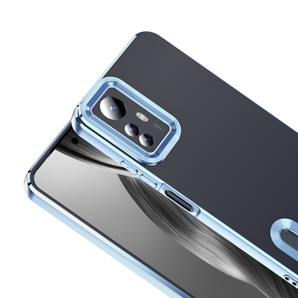 Xiaomi Redmi Note 12S Kılıf Kamera Korumalı Logo Gösteren Zore Omega Kapak - 6