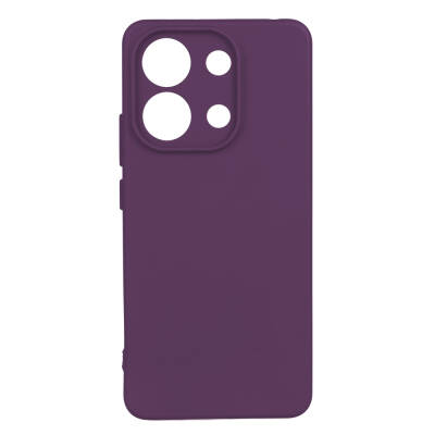 Xiaomi Redmi Note 13 4G Case Zore Biye Silicone Purple