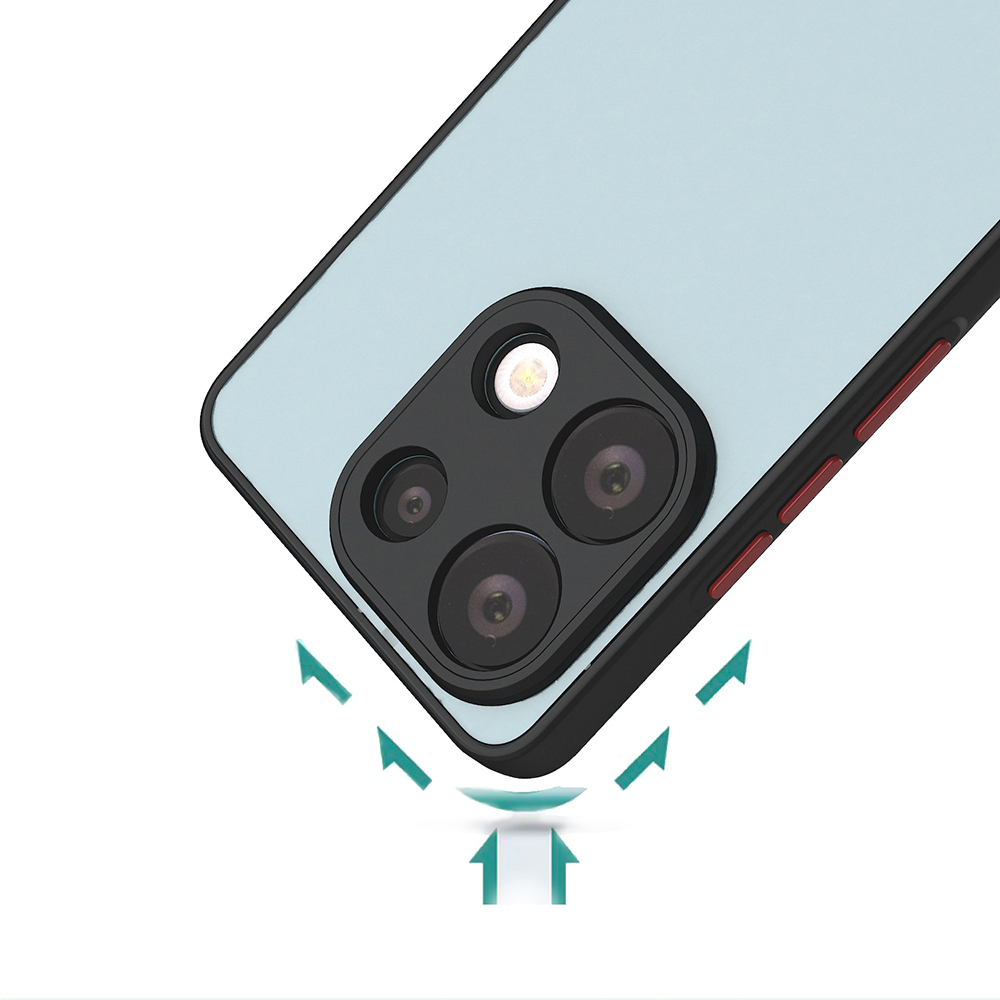Xiaomi Redmi Note 13 4G Case Zore Hux Cover - 5