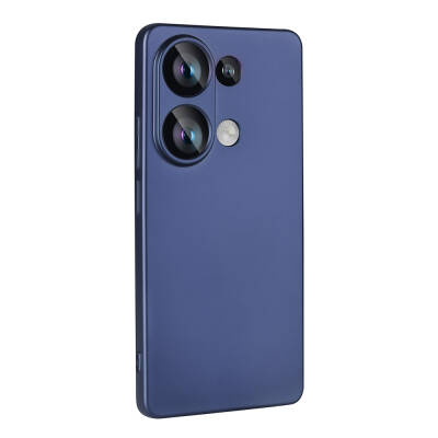 Xiaomi Redmi Note 13 4G Case Zore Premier Silicone Cover Navy blue