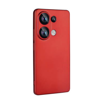 Xiaomi Redmi Note 13 4G Kılıf Zore Premier Silikon Kapak Kırmızı