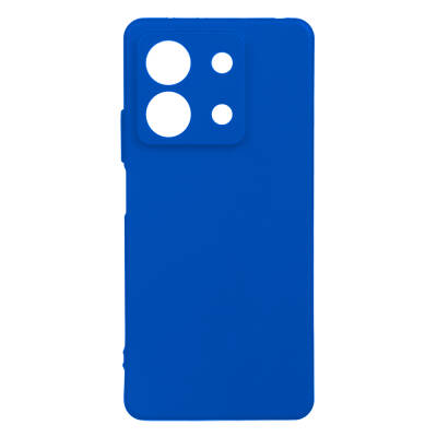 Xiaomi Redmi Note 13 5G Case Zore Biye Silicone Blue