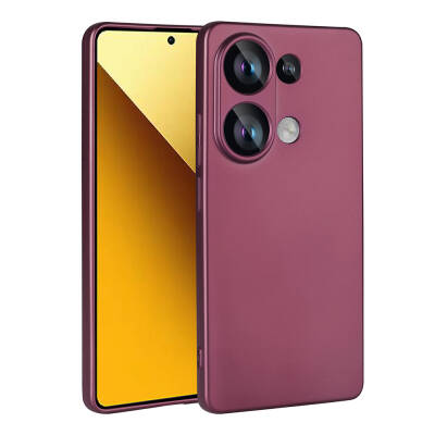 Xiaomi Redmi Note 13 Pro 4G Case Zore Premier Silicone Cover Plum