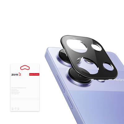 Xiaomi Redmi Note 13 Pro 4G Zore 3D Kamera Camı Siyah