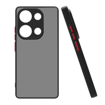 Xiaomi Redmi Note 13 Pro 5G Case Zore Hux Cover Black