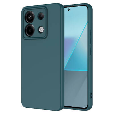 Xiaomi Redmi Note 13 Pro 5G Case Zore Mara Launch Cover Dark Green