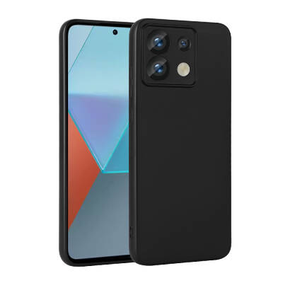 Xiaomi Redmi Note 13 Pro 5G Case Zore Premier Silicone Cover Black