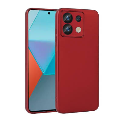 Xiaomi Redmi Note 13 Pro 5G Case Zore Premier Silicone Cover Red