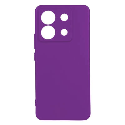 Xiaomi Redmi Note 13 Pro Case Zore Biye Silicone Purple