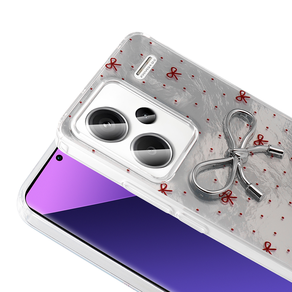 Xiaomi Redmi Note 13 Pro Plus 5G Case Camera Protection Figured Zore Ponti Silicone Cover - 9