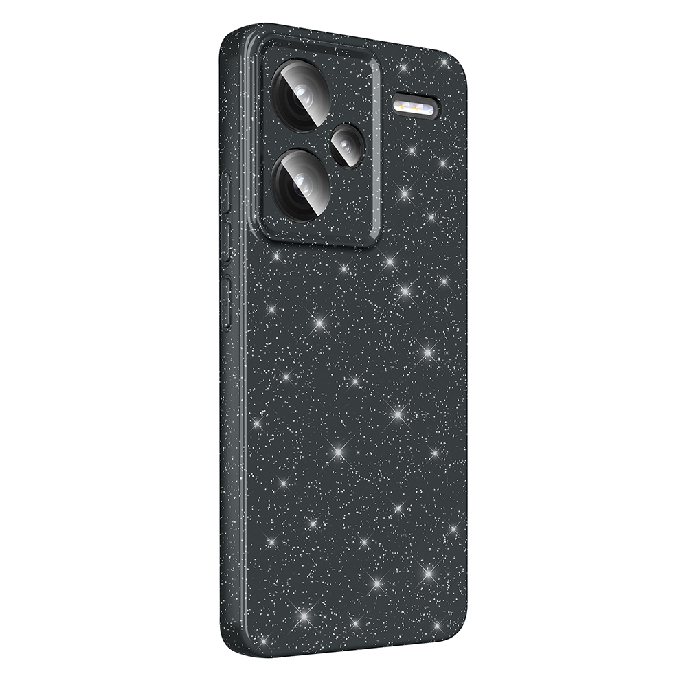 Xiaomi Redmi Note 13 Pro Plus 5G Case Camera Protection Glitter Luxury Zore Koton Cover - 6