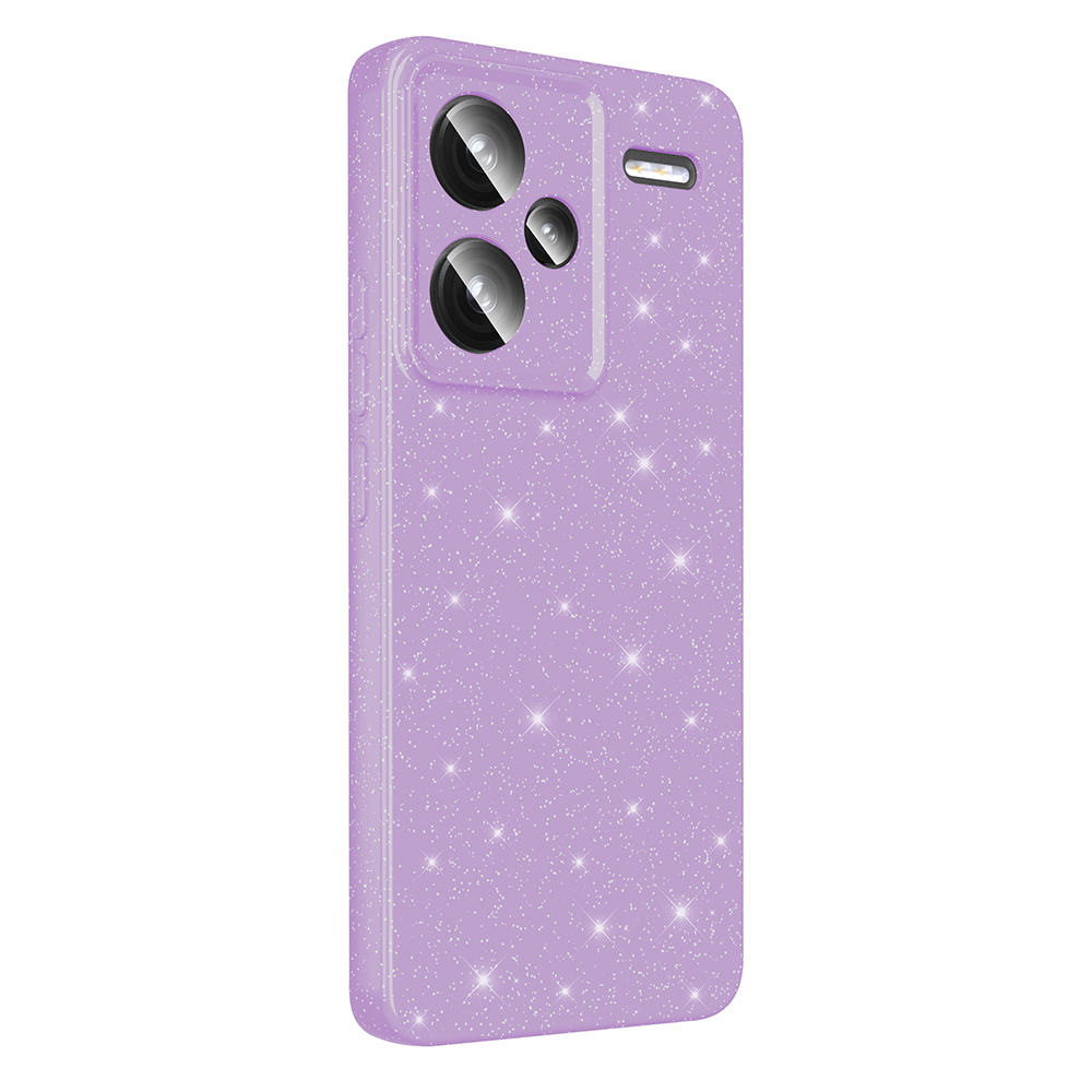 Xiaomi Redmi Note 13 Pro Plus 5G Case Camera Protection Glitter Luxury Zore Koton Cover - 10