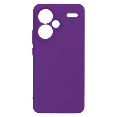 Xiaomi Redmi Note 13 Pro Plus 5G Case Zore Biya Silicone Purple