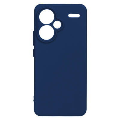 Xiaomi Redmi Note 13 Pro Plus 5G Case Zore Biya Silicone Navy blue