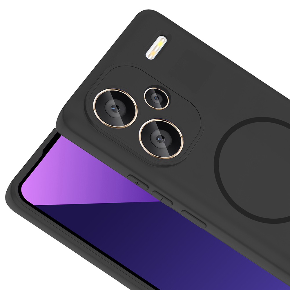 Xiaomi Redmi Note 13 Pro Plus 5G Kılıf M-safe Şarj Özellikli Zore Meta Kapak - 22