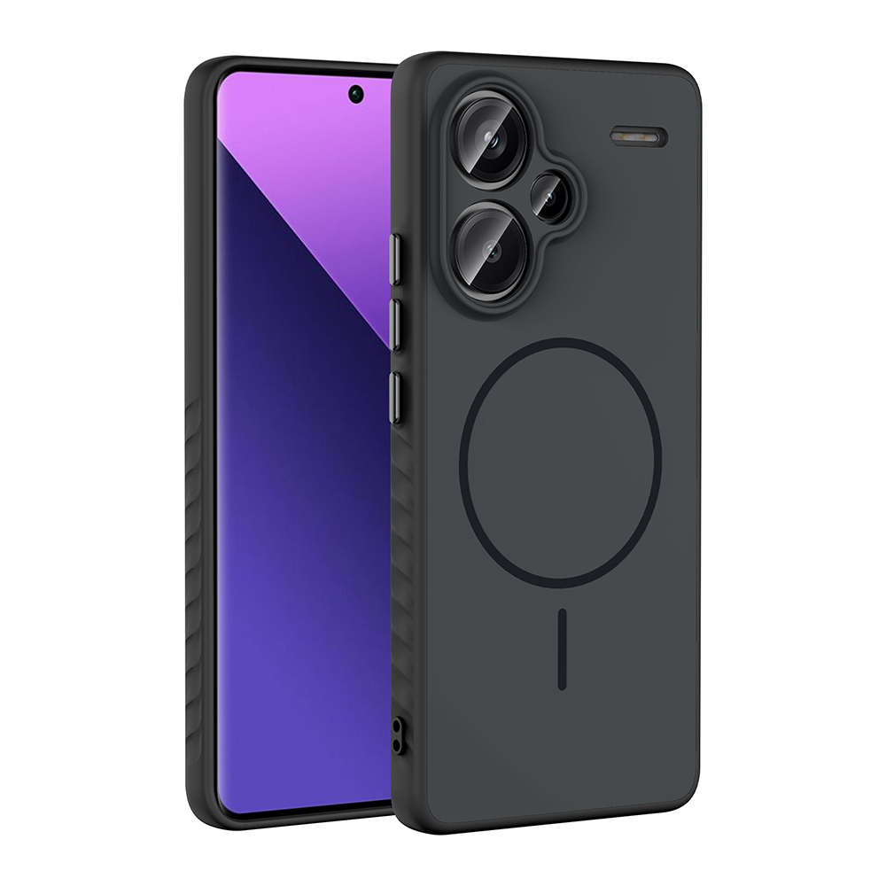 Xiaomi Redmi Note 13 Pro Plus 5G Kılıf M-safe Şarj Özellikli Zore Tea Kapak - 3