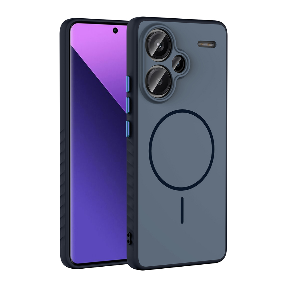 Xiaomi Redmi Note 13 Pro Plus 5G Kılıf M-safe Şarj Özellikli Zore Tea Kapak - 4