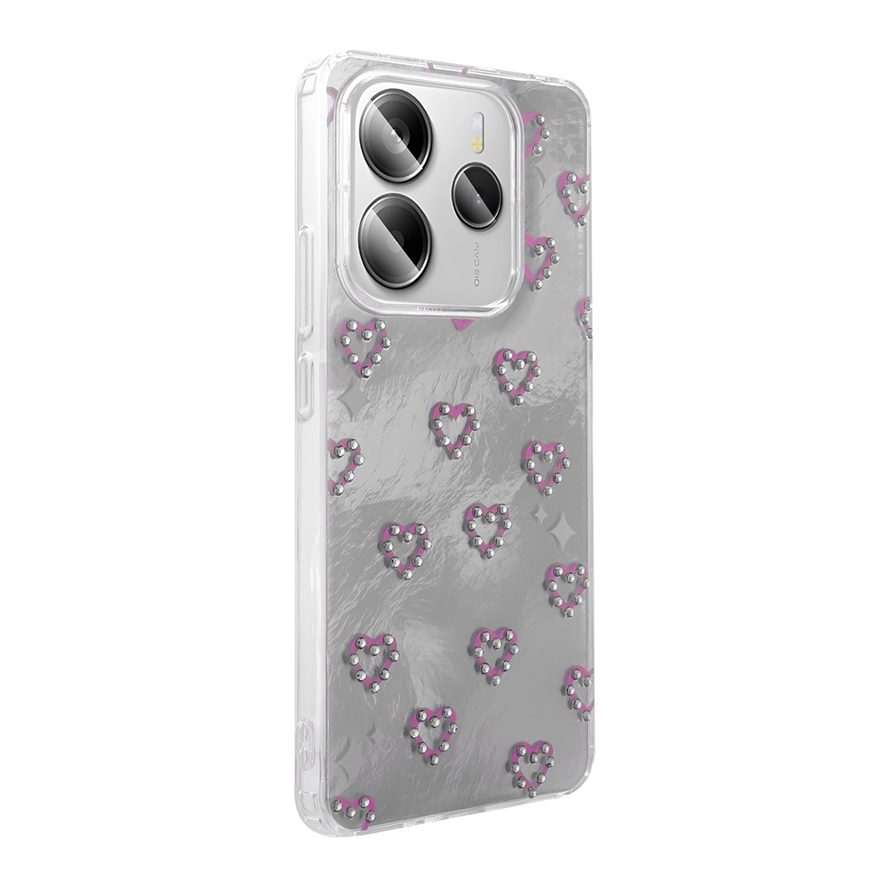 Xiaomi Redmi Note 14 4G Case Camera Protection Figured Zore Ponti Silicone Cover - 12