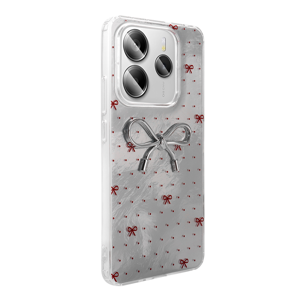 Xiaomi Redmi Note 14 4G Case Camera Protection Figured Zore Ponti Silicone Cover - 10