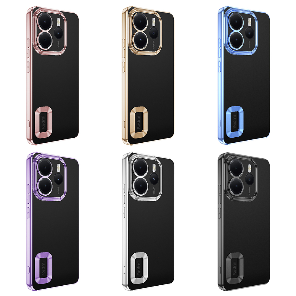 Xiaomi Redmi Note 14 4G Case Camera Protection Logo Showing Zore Omega Cover - 20