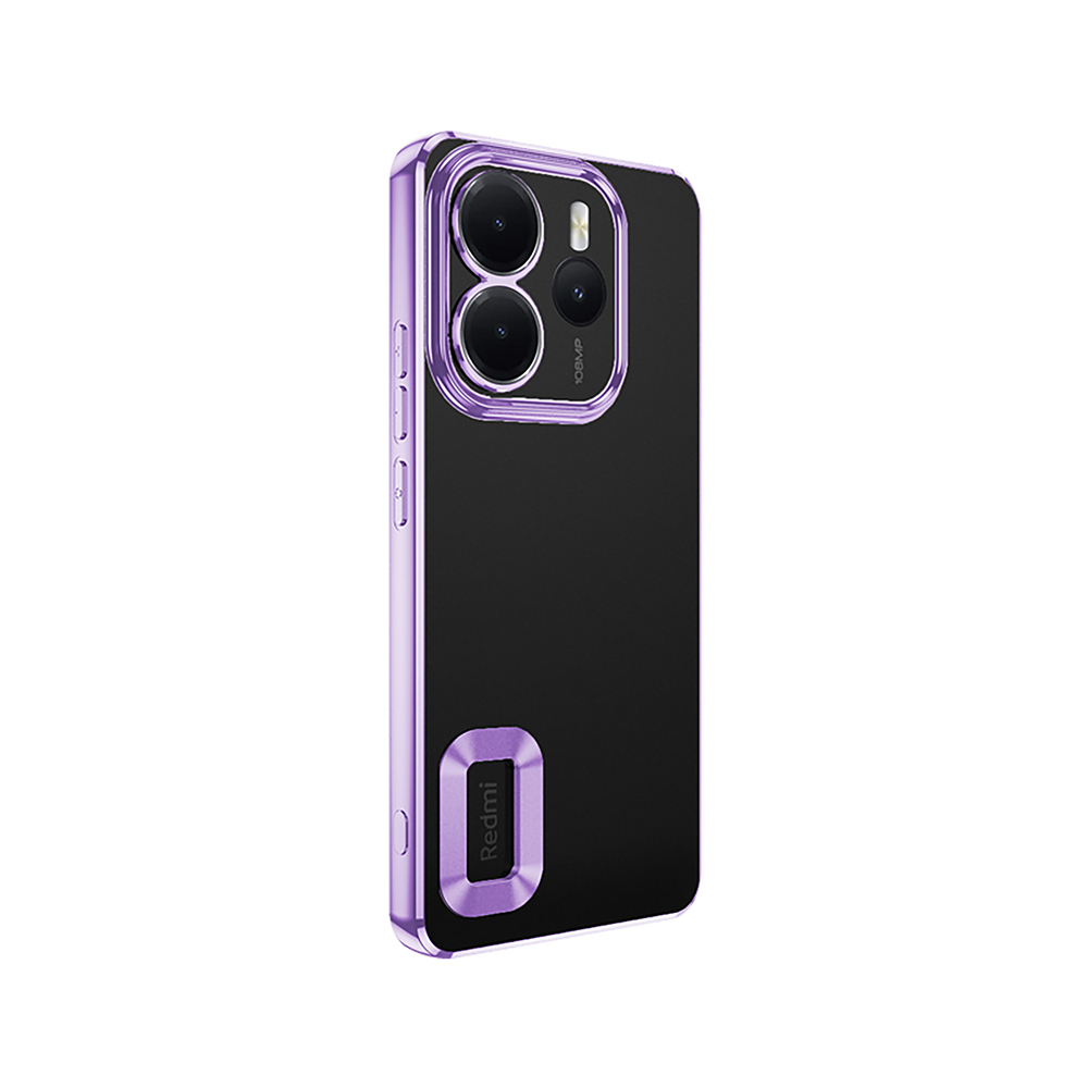Xiaomi Redmi Note 14 4G Case Camera Protection Logo Showing Zore Omega Cover - 8