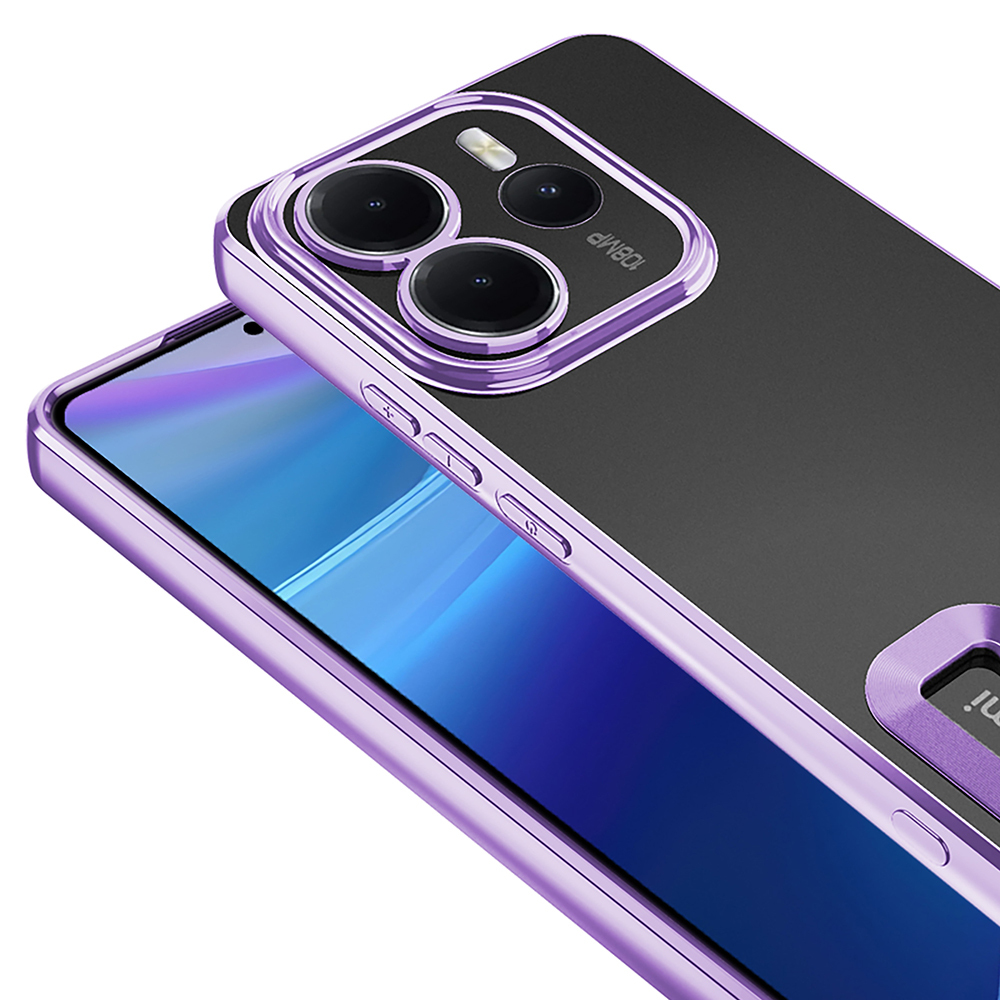Xiaomi Redmi Note 14 4G Case Camera Protection Logo Showing Zore Omega Cover - 9
