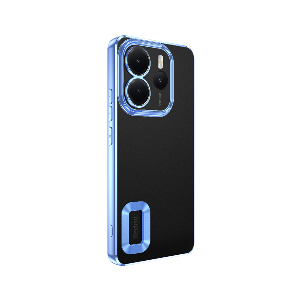 Xiaomi Redmi Note 14 4G Case Camera Protection Logo Showing Zore Omega Cover - 12