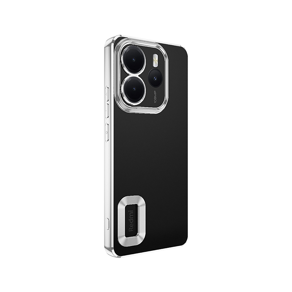 Xiaomi Redmi Note 14 4G Kılıf Kamera Korumalı Logo Gösteren Zore Omega Kapak - 15