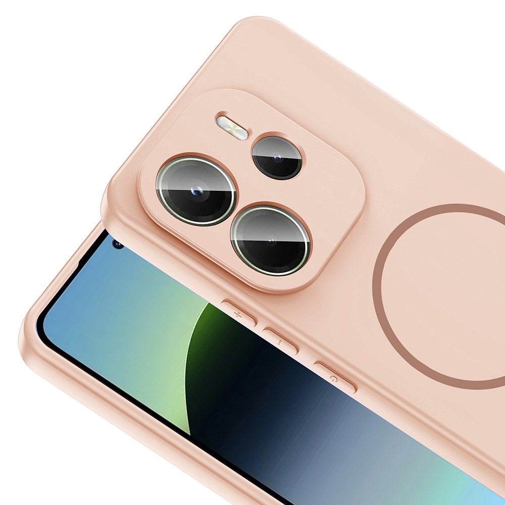 Xiaomi Redmi Note 14 4G Kılıf M-safe Şarj Özellikli Zore Meta Kapak - 19