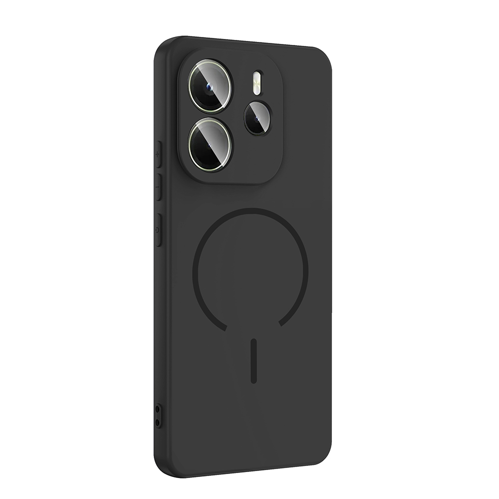 Xiaomi Redmi Note 14 4G Kılıf M-safe Şarj Özellikli Zore Meta Kapak - 15