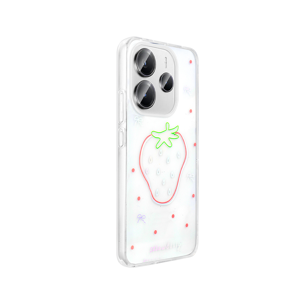 Xiaomi Redmi Note 14 4G Kılıf Şeffaf Figürlü Zore Folk Sert Kapak - 11