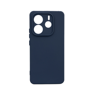 Xiaomi Redmi Note 14 5G Case Zore Biye Silicone Navy blue