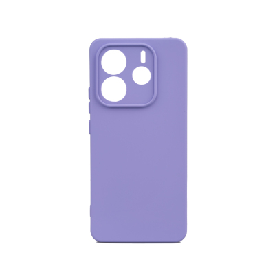 Xiaomi Redmi Note 14 5G Case Zore Biye Silicone Lila