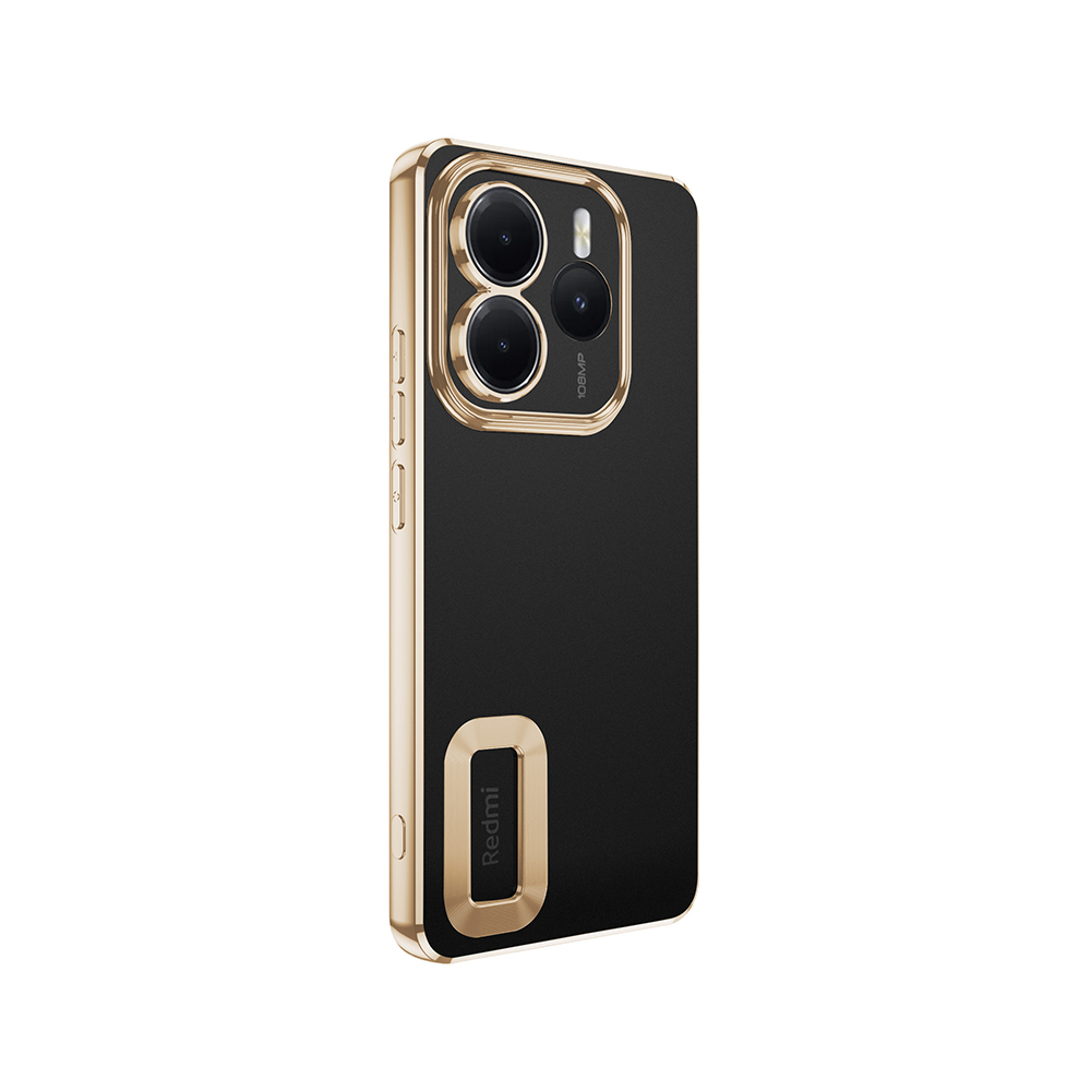 Xiaomi Redmi Note 14 5G Kılıf Kamera Korumalı Logo Gösteren Zore Omega Kapak - 14