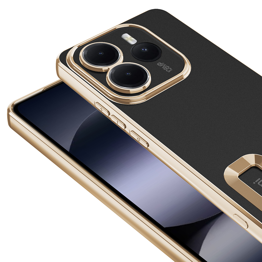 Xiaomi Redmi Note 14 5G Kılıf Kamera Korumalı Logo Gösteren Zore Omega Kapak - 15
