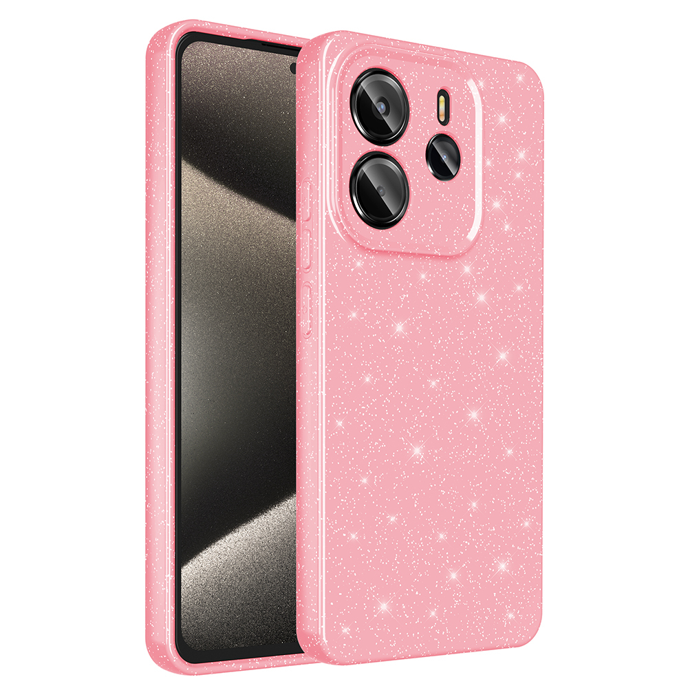 Xiaomi Redmi Note 14 5G Kılıf Kamera Korumalı Simli Lüks Zore Koton Kapak - 2